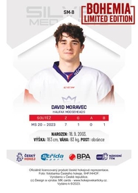 	David Moravec 2023 Silver Medalists U20 - Bohemia Chips edition