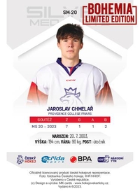 Jaroslav Chmelař 2023 Silver Medalists U20 - Bohemia Chips edition
