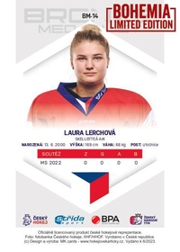 Laura Lerchová  2023 Bronze Medalists Women  - Bohemia Chips edition