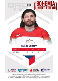 Michal Kempný 2022 Bronze Medalists - Bohemia Chips edition