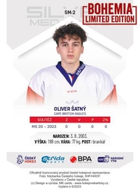 	Oliver Šatný 2023 Silver Medalists U20 - Bohemia Chips edition