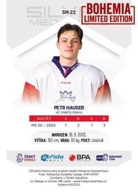 Petr Hauser 2023 Silver Medalists U20 -  Bohemia Chips edition