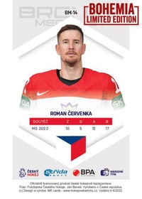 Roman Červenka 2022 Bronze Medalists - Bohemia Chips edition