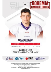 Tomáš Suchánek 2023 Silver Medalists U20 -  Bohemia Chips edition