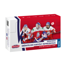 RETAIL BOX 2023 narodni tym karticky hokejS