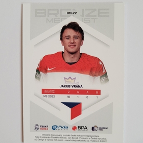  Jakub Vrána 2021/22 MK Bronze Medalists PROMO ražba