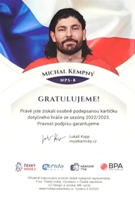 Michal Kempný 2023 MK NPS bez podpisu PROMO ražba