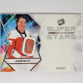 Alena Mills 2022/23 MK Super Stars Auto Silver PROMO