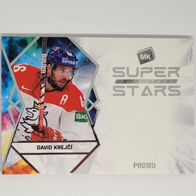 David Krejčí 2022/23 MK Super Stars Auto Silver PROMO