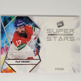 Filip Hronek 2022/23 MK Super Stars Auto Silver PROMO