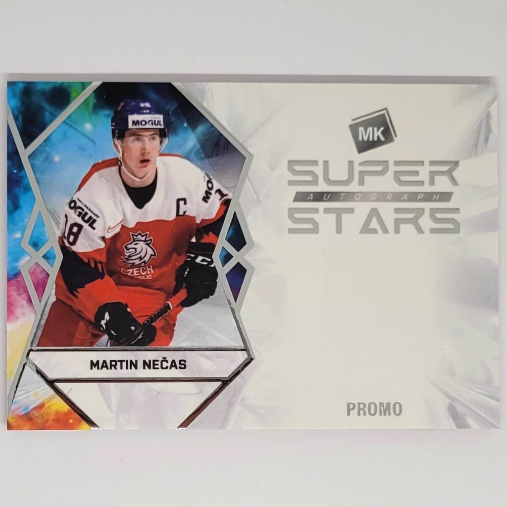 Martin Nečas 2022/23 MK Super Stars Auto Silver PROMO