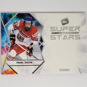 Pavel Zacha 2022/23 MK Super Stars Auto Silver PROMO