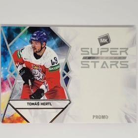 Tomáš Hertl 2022/23 MK Super Stars Auto Silver PROMO