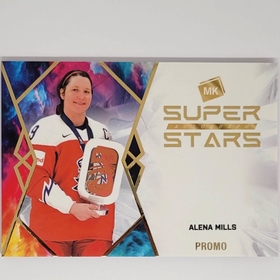 Alena Mills 2022/23 MK Super Stars Auto Gold PROMO