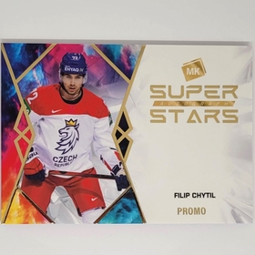 Filip Chytil 2022/23 MK Super Stars Auto Gold PROMO