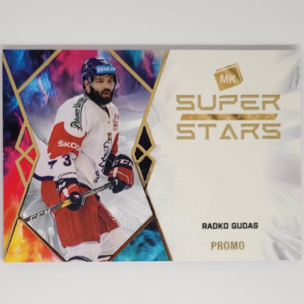 Radko Gudas 2022/23 MK Super Stars Auto Gold PROMO