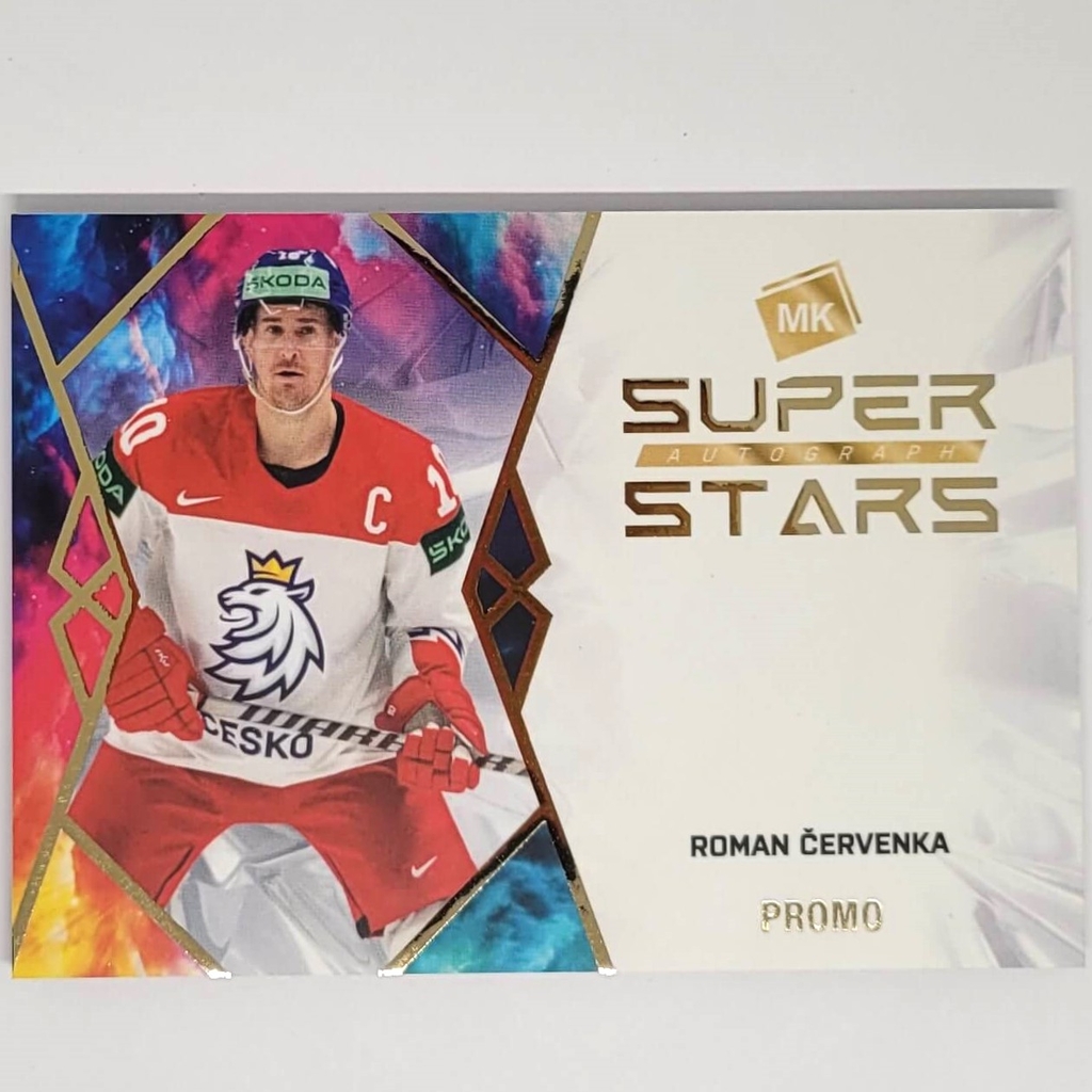 Roman Červenka 2022/23 MK Super Stars Auto Gold PROMO