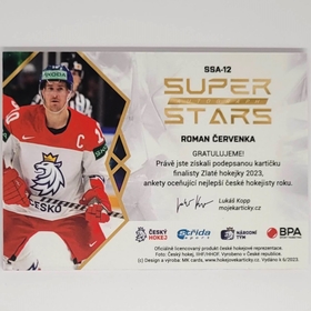 Roman Červenka 2022/23 MK Super Stars Auto Gold PROMO