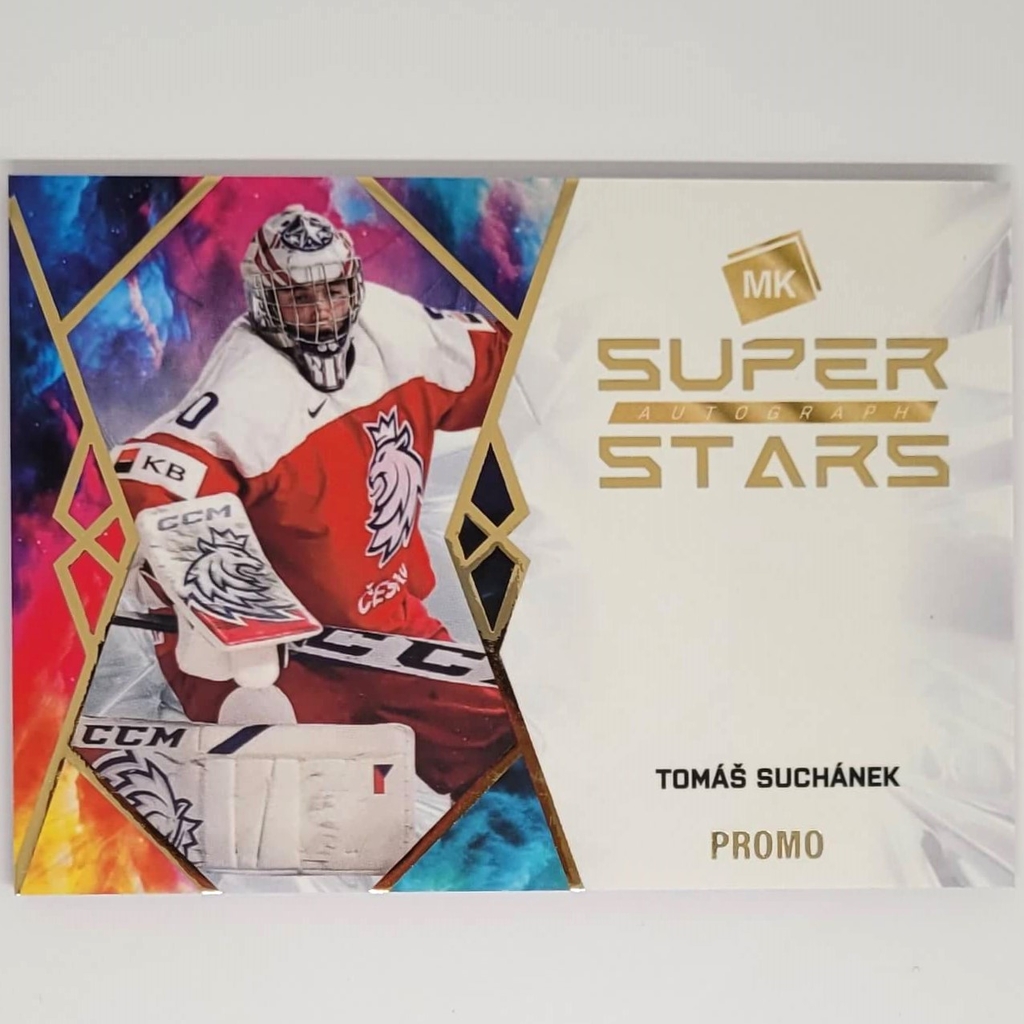 Tomáš Suchánek 2022/23 MK Super Stars Auto Gold PROMO
