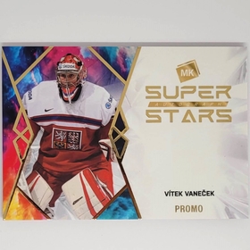 Vítek Vaneček 2022/23 MK Super Stars Auto Gold PROMO