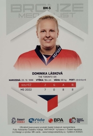 Dominika Lásková 2022/23 MK Bronze Medalists Woman PROMO ražba
