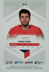 Dominik Simon 2021/22 MK Bronze Medalists PROMO ražba