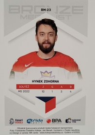 Hynek Zohorna 2021/22 MK Bronze Medalists PROMO ražba