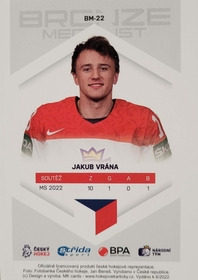 Jakub Vrána 2021/22 MK Bronze Medalists PROMO ražba
