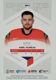 Karel Vejmelka 2021/22 MK Bronze Medalists PROMO ražba