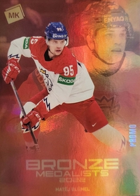 Matěj Blümel 2021/22 MK Bronze Medalists PROMO ražba