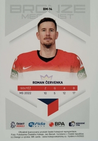 Roman Červenka 2021/22 MK Bronze Medalists PROMO ražba