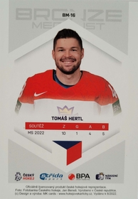 Tomáš Hertl 2021/22 MK Bronze Medalists PROMO ražba