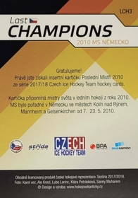 Jan Klepiš 2017/18 MK Last Champions