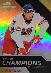 Martin Růžička 2017/18 MK Last Champions