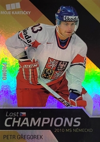 Petr Gřegorek 2017/18 MK Last Champions