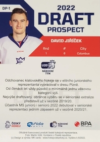 David Jiříček 2022 MK DRAFT PROSPECT 2022 - PROMO ražba