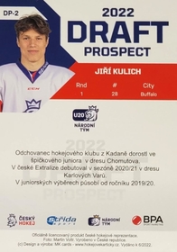 Jiří Kulich 2022 MK DRAFT PROSPECT 2022 - PROMO ražba