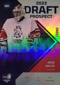 Nick Malík 2022 MK DRAFT PROSPECT 2022 - PROMO ražba