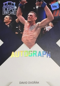 David Dvořák 2024 MK EXPO Kladno podpisová kartička