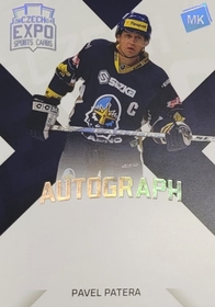 Pavel Patera 2024 MK EXPO Kladno podpisová kartička
