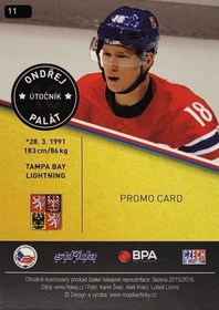 Ondřej Palát 2015/16 MK Special Edition PROMO