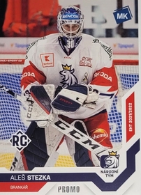 Aleš Stezka 2021/22 MK PROMO Rookie Card