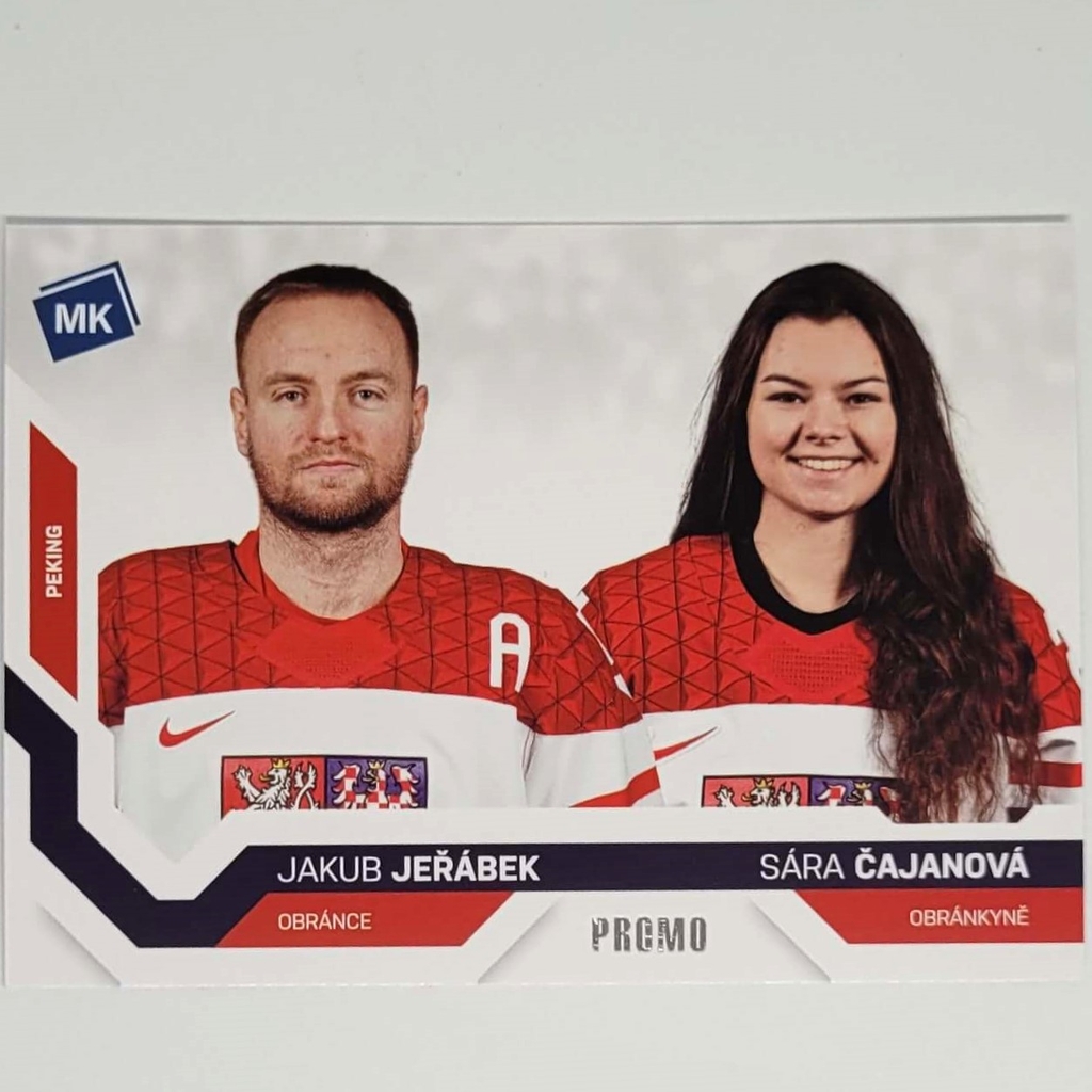 Jakub Jeřábek, Sára Čajanová 2021/22 MK PROMO 