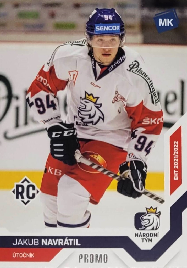 Jakub Navrátil 2021/22 MK PROMO Rookie Card