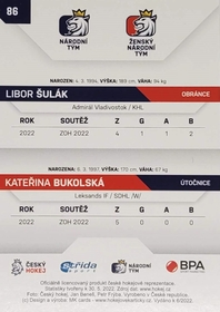 Libor Šulák, Kateřina Bukolská 2021/22 MK PROMO
