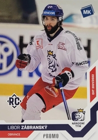 Libor Zábranský 2021/22 MK PROMO Rookie Card