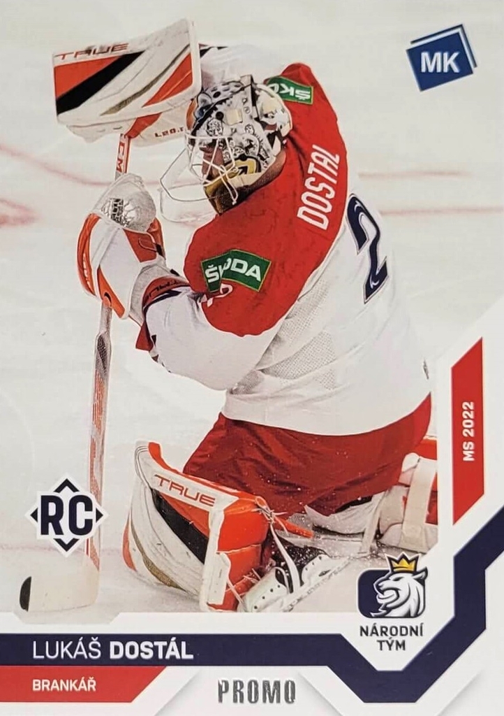 Lukáš Dostál 2021/22 MK PROMO Rookie Card