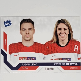 Radan Lenc, Kateřina Mrázová 2021/22 MK PROMO 