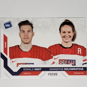 Ronald Knot, Samantha Kolowratová 2021/22 MK PROMO 