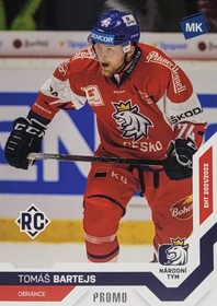 Tomáš Bartejs 2021/22 MK PROMO Rookie Card